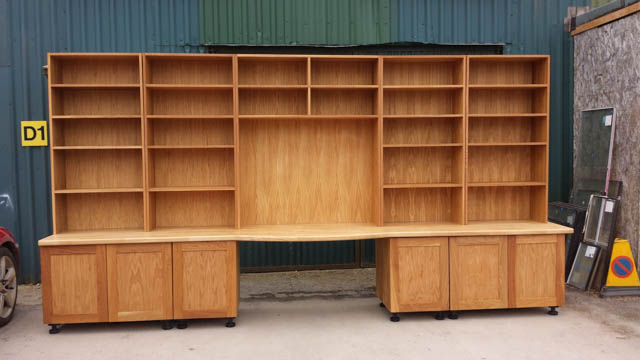 A photograph of Applewood Joinery Ltd bespoke cabinetry.