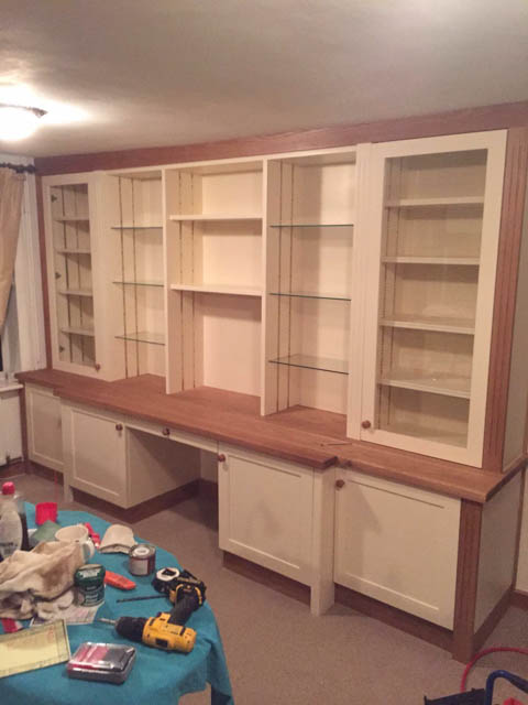 A photograph of Applewood Joinery Ltd bespoke cabinetry.