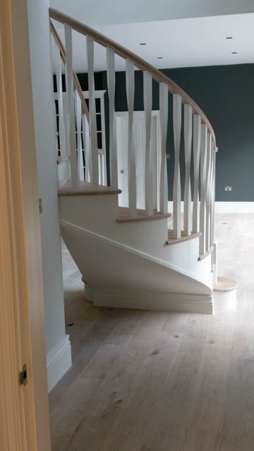 A photograph of Applewood Joinery Ltd bespoke flooring.