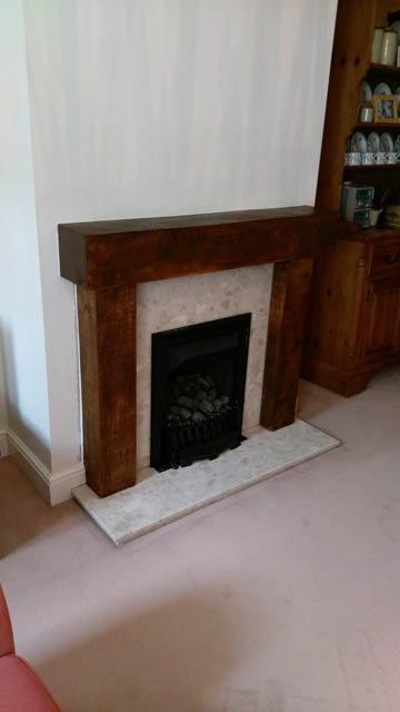 A photograph of a Applewood Joinery Ltd bespoke surround.