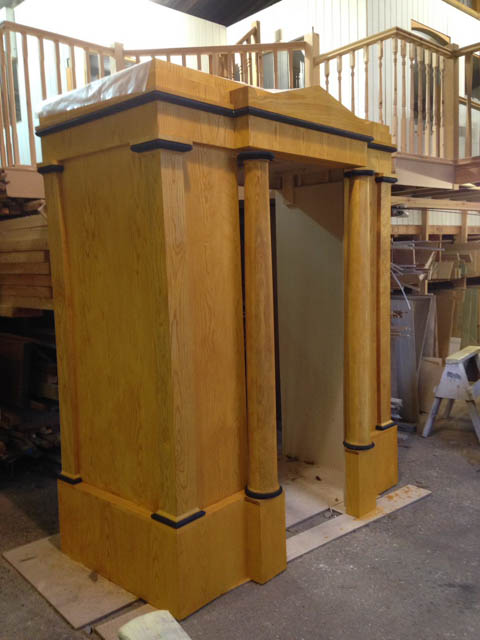 A photograph of a Applewood Joinery Ltd bespoke surround.