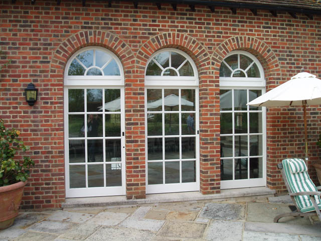 A photograph of an Applewood Joinery Ltd french door.