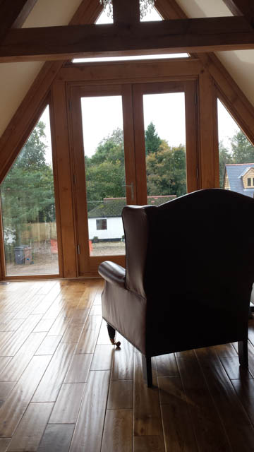 A photograph of an Applewood Joinery Ltd french door.