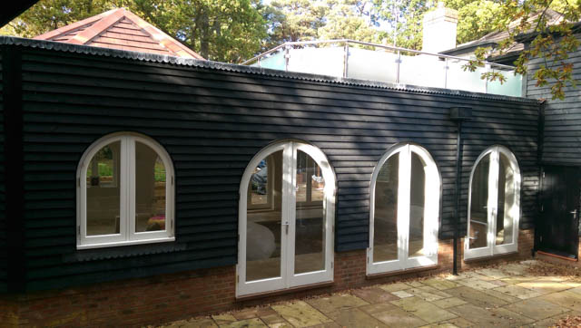 A photograph of an Applewood Joinery Ltd french door.