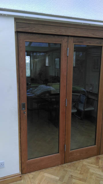 A photograph of a Applewood Joinery Ltd door