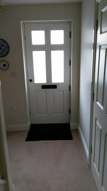A photograph of a Applewood Joinery Ltd door