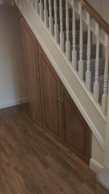 A photograph of an Applewood Joinery Ltd staircase renovation