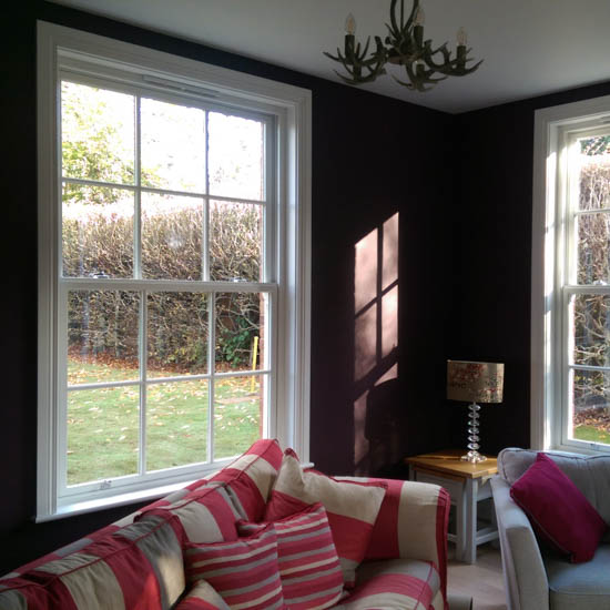 A photograph of an Applewood Joinery Ltd window