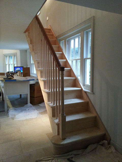 A photograph of a Applewood Joinery Ltd staircase