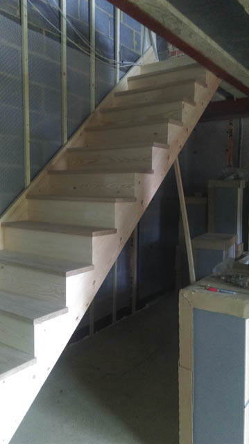 A photograph of a Applewood Joinery Ltd staircase