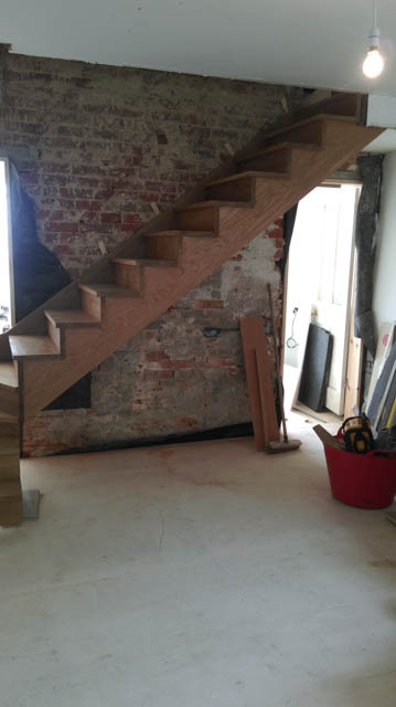 A photograph of a Applewood Joinery Ltd staircase