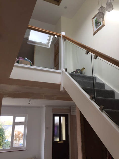 A photograph of a Applewood Joinery Ltd staircase