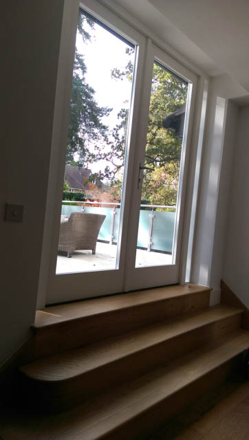 A photograph of an Applewood Joinery Ltd Steps staircase.