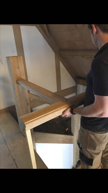 A photograph of Applewood Joinery Ltd supply & fit service.