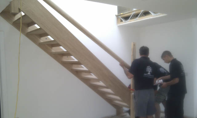 A photograph of Applewood Joinery Ltd supply & fit service.