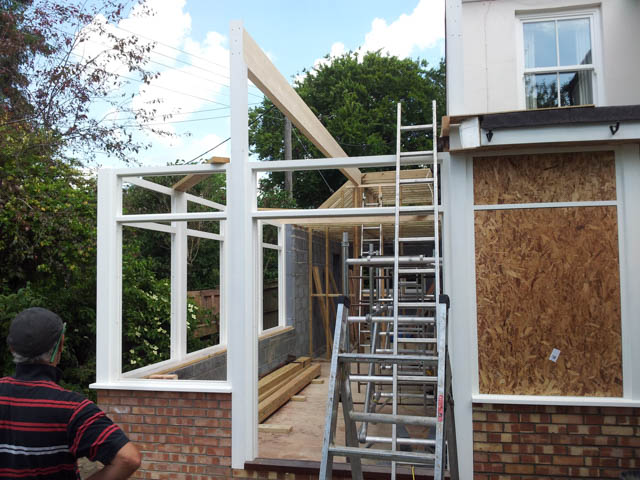 A photograph of Applewood Joinery Ltd supply & fit service.