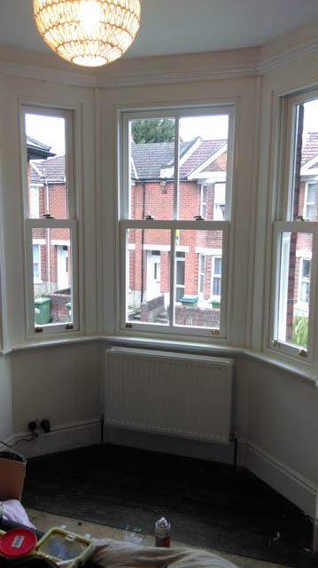 A photograph of a Applewood Joinery Ltd window