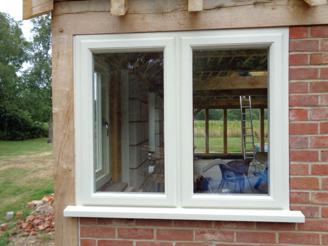 A photograph of a Applewood Joinery Ltd window