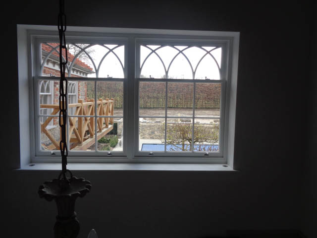 A photograph of a Applewood Joinery Ltd window