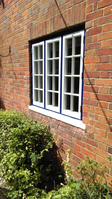 A photograph of a Applewood Joinery Ltd window