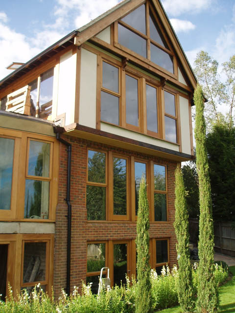 A photograph of a Applewood Joinery Ltd window