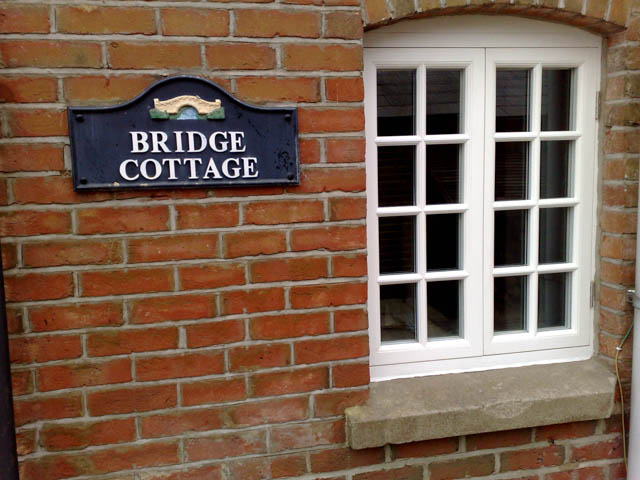 A photograph of a Applewood Joinery Ltd window