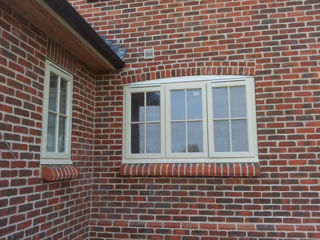 A photograph of a Applewood Joinery Ltd window