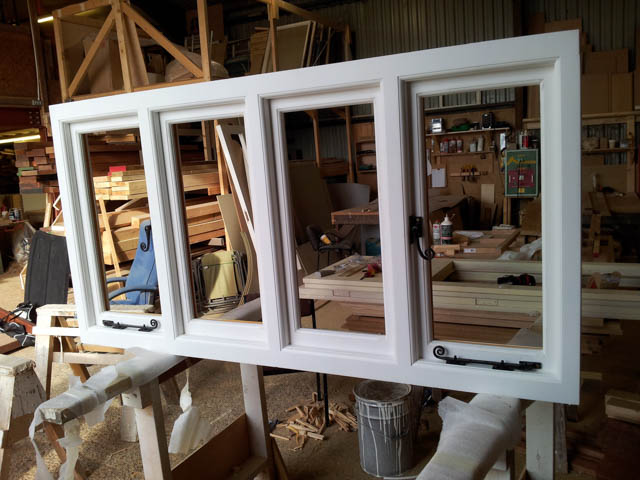 A photograph of a Applewood Joinery Ltd window