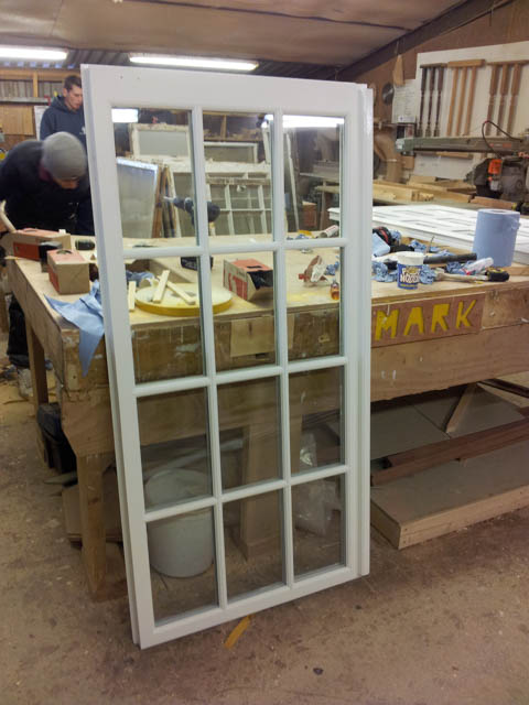 A photograph of a Applewood Joinery Ltd window