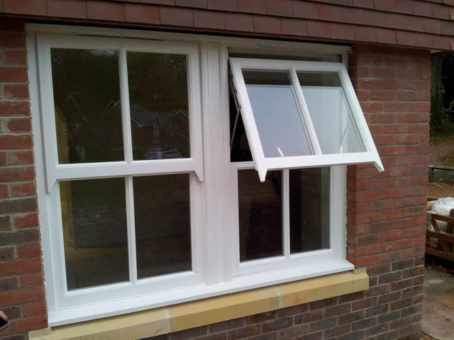 A photograph of a Applewood Joinery Ltd window